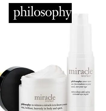 philosophy: 50% OFF Moisturizers with Eye Cream Purchase
