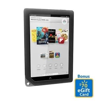Walmart: Nook HD+16GB or 32GB + BONUS $70 Walmart Gift Card 