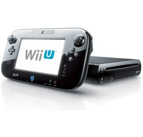 Nintendo WiiU Black Deluxe Game Console