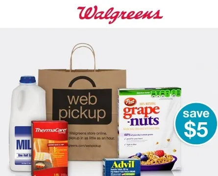 walgreens: $5 Off Any $20 Pick-Up Order