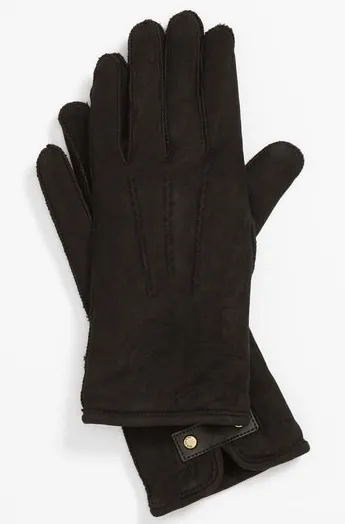 Burberry 'Luca' Shearling Gloves