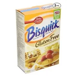 Bisquick Pancake and Baking Mix, Gluten-Free, 16-Ounce Boxes (3 Packs)