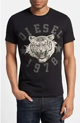 精选潮牌DIESEL男款服饰低至5折特卖