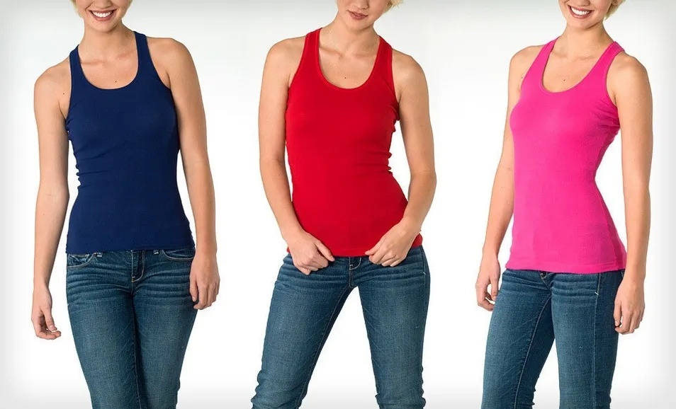 Groupon: Three-Pack of Max Rave Tank Tops