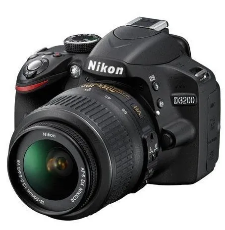 Nikon D3200 24.2 MP Digital SLR w/18-55mm Lens Refurbished