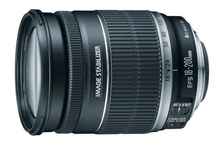 Canon EF-S 18-200mm f/3.5-5.6 IS Lens Refurbished