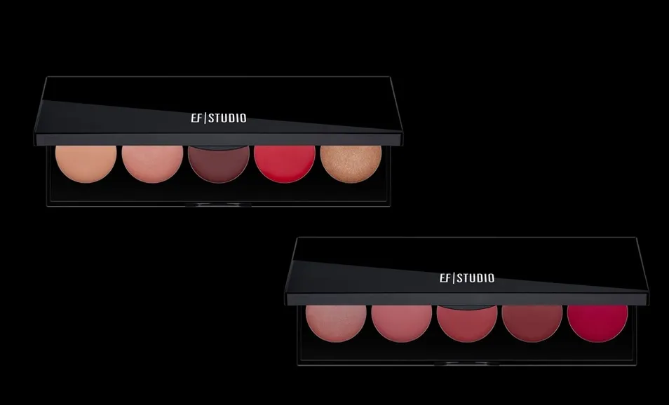 Groupon: EF Studio Lip Palette with Five Shades