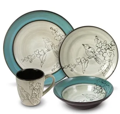 Mikasa Deal of the Day: Song Bird 16 Piece Dinnerware Set