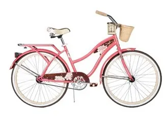 26" Huffy Panama Jack Women's Cruiser Bike, Pearl Pink