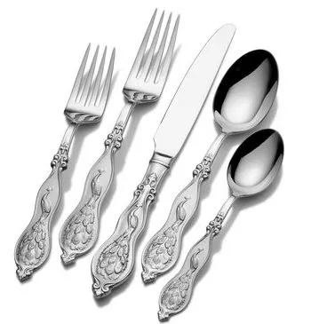 Mikasa Deal of the Day: Wallace Peacock 45 Piece Flatware Set, 18/10
