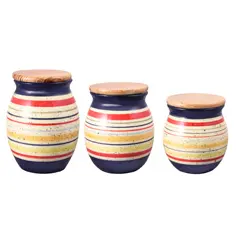 Pfaltzgraff Daily Deal: Sedona Sealed Canisters, Set of 3