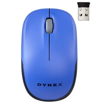 Dynex Wireless Optical Mouse - Blue