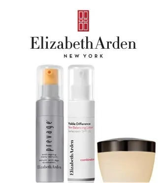 Elizabeth Arden: 15% OFF + 3 Samples + Free Shipping with any order