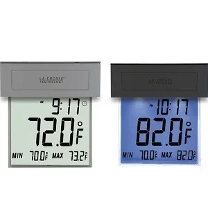Groupon: La Crosse Digital Window Thermometer