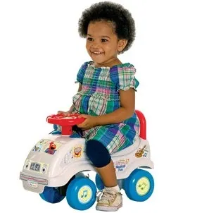 Sesame Street Elmo's World Musical Fun Activity Push Ride-On