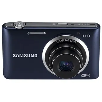Samsung - ST150F 16.2-Megapixel Digital Camera - Black