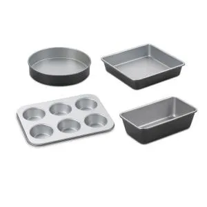Chef's Classic Nonstick Bakeware 4-Piece Starter Set
