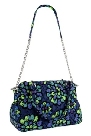 Vera Bradley Chain Bag in Indigo Pop