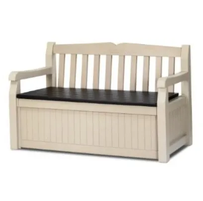 Keter 186300 70 Gallon Garden Bench Box