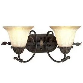 Progress Lighting Timberbrook Collection Espresso 2-light Vanity Fixture