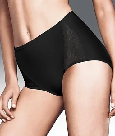 Flexees 2 Pack Brief with Lace Insert