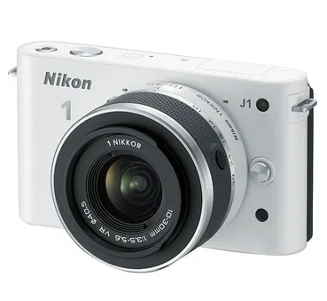 Nikon 1 J1 Mirrorless Camera (Body & Lens Kit)