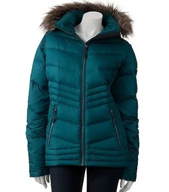 Columbia Hooded Down Puffer Jacket