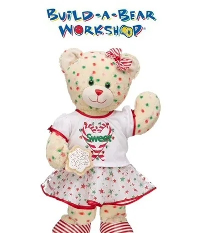 Build-A-Bear Workshop: Free Cookie Cutter and Cookbook Set With Any $30 Holiday Christmas Purchase