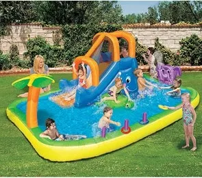 Banzai Animal Friends Splash Water Slide