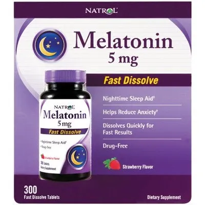 Natrol Melatonin 5mg 300 Tablets
