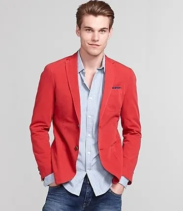 TOMMY HILFIGER Cotton Garment Dyed Blazer