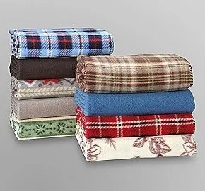 Cannon  Fleece Throw - Plaid