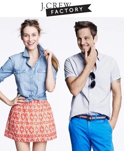 J.Crew Factory: Extra 40% OFF + Free Shipping