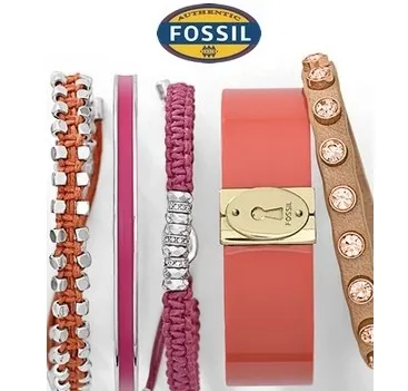 Fossil: Buy Two, Get Third Free for Fossil Bracelets Purchase