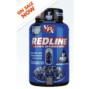 Vitamin Shoppe: VPX Redline Ultra Hardcore (132 Capsules)