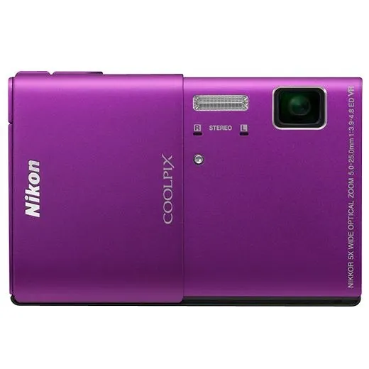 Best Buy: Nikon Coolpix 16 Megapixel Compact Purple Camera