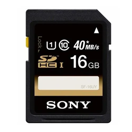 Sony 16GB High Speed SDHC UHS-1 Memory Card