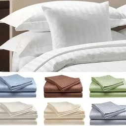 Pure 100% Egyptian Cotton 300T Extra Soft Bed Sheets & Pillow Cases