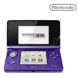 Nintendo 3DS Hardware Midnight Purple Game Console 
