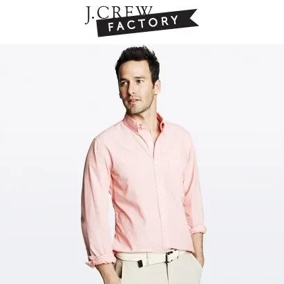 J.Crew Factory: 40% OFF Men's Shirts 