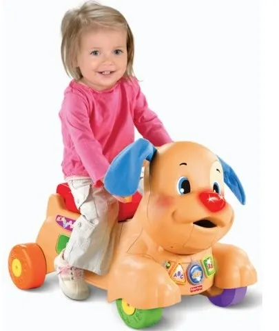 Fisher-Price Laugh and Learn Stride-to-Ride Puppy