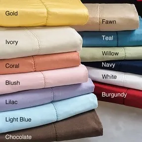 Hemstitch 400 T Sateen Cotton Sheet Set
