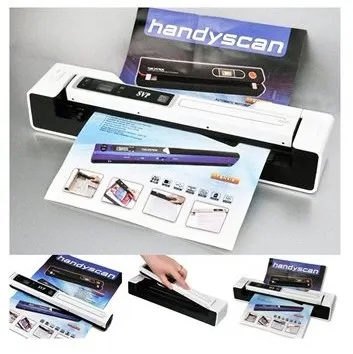 SVP 2-in-1 HandyScan 1200dpi A4 Portable Handheld & Auto-Feeding Scanner Combo Set - HandyScan-PS4500WH