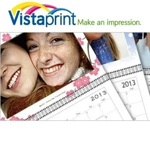 Vistaprint: Free 12-Month 11x 8.5" Personalized Photo Wall Calendar