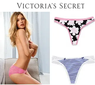Victorias Secret: 5 Pairs Panties for $26