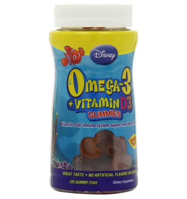 Disney Omega 3 Dha With Vitamin D3 Gummies