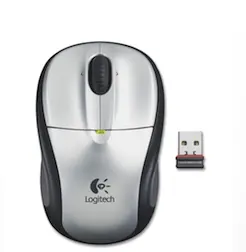 Logitech M325 Wireless Laser Mouse - Light Silver