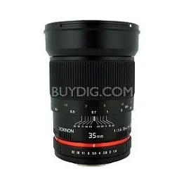 Rokinon 35mm f/1.4 Wide-Angle US UMC Aspherical Lens