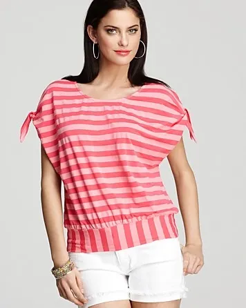 Ella Moss Tee Waldo Striped