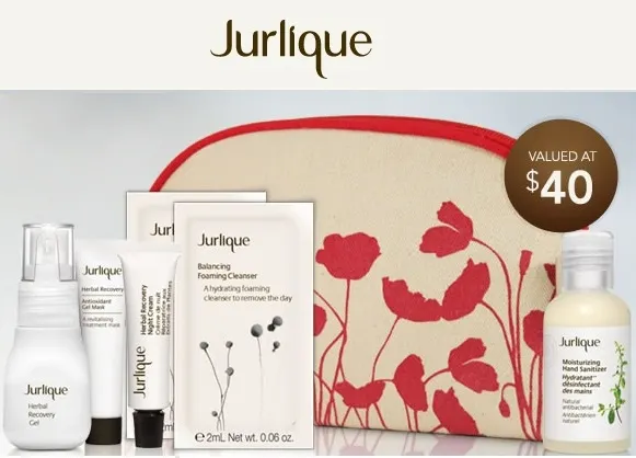 Jurlique: Free Winter Recovery Starter Set with $75 or more Purchase